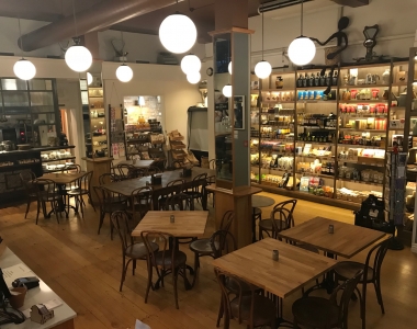 European Oak Café Tables
